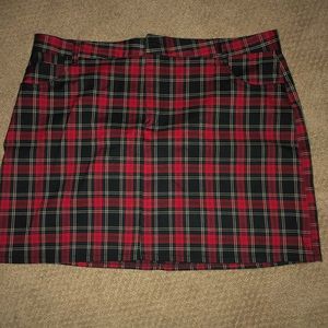 Plaid skirt